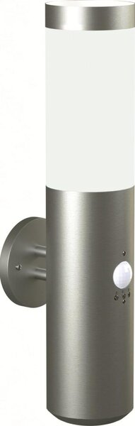 Brilagi - Lampă de perete pentru exterior cu senzor ELIA 1xE27/20W/230V IP44 crom
