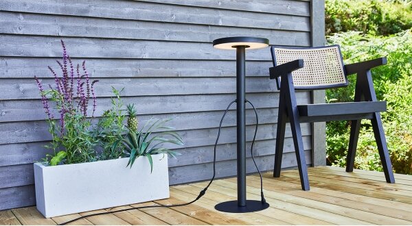 Markslöjd 108173 - Lampă LED de exterior GARDEN24 LED/5W/24V 96 cm IP44 neagră