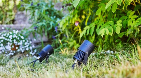 Markslöjd 107291 - Lampă LED de exterior GARDEN24 LED/15W/24V IP44 neagră