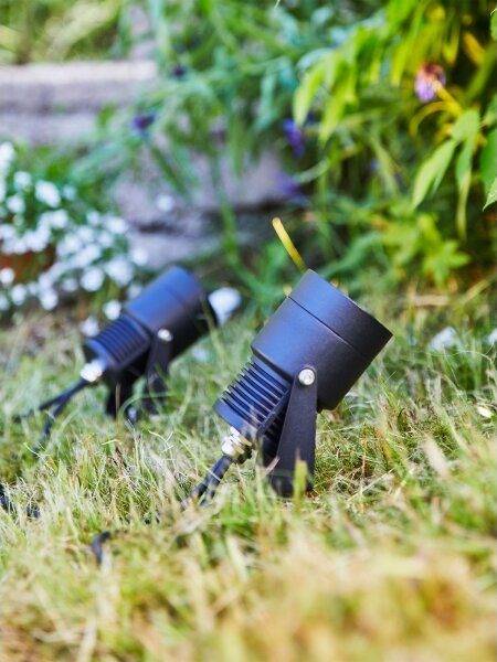 Markslöjd 107291 - Lampă LED de exterior GARDEN24 LED/15W/24V IP44 neagră
