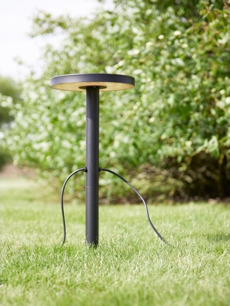 Markslöjd 108173 - Lampă LED de exterior GARDEN24 LED/5W/24V 96 cm IP44 neagră