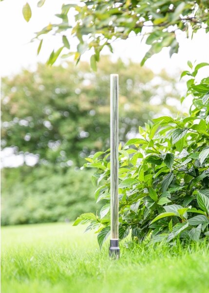 Markslöjd 107719 - Lampă LED de exterior GARDEN24 LED/3W/24V 66 cm IP44 negru/transparent