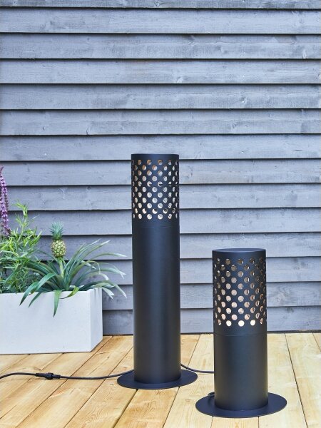 Markslöjd 108174 - Lampă LED de exterior GARDEN24 LED/6W/24V 96 cm IP44 neagră