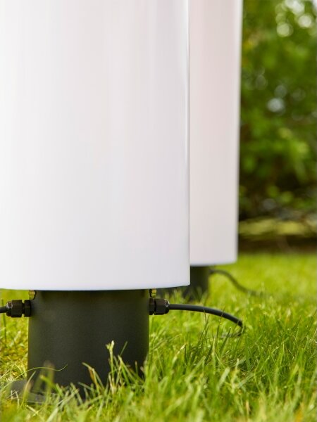 Markslöjd 107986 - Lampă LED de exterior GARDEN24 LED/20W/24V 110 cm IP44 neagră