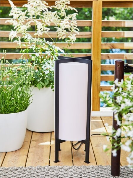 Markslöjd 107987 - Lampă LED de exterior GARDEN24 LED/6W/24V 54 cm IP44 neagră