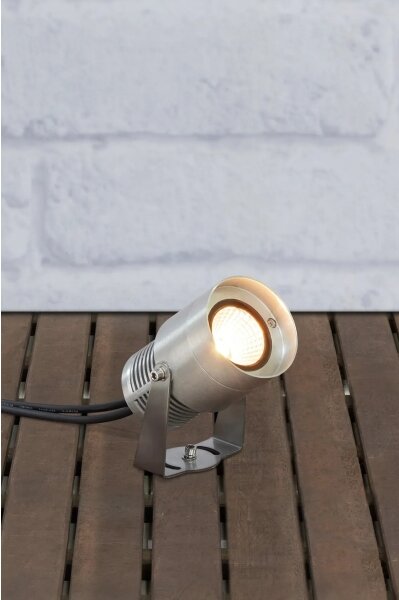 Markslöjd 107713 - Lampă LED de exterior GARDEN24 LED/3W/24V IP44 crom mat