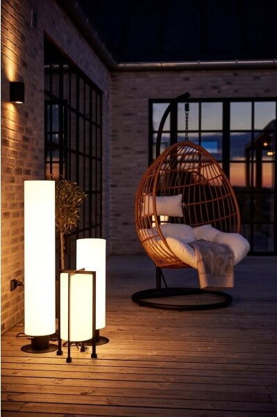 Markslöjd 107987 - Lampă LED de exterior GARDEN24 LED/6W/24V 54 cm IP44 neagră