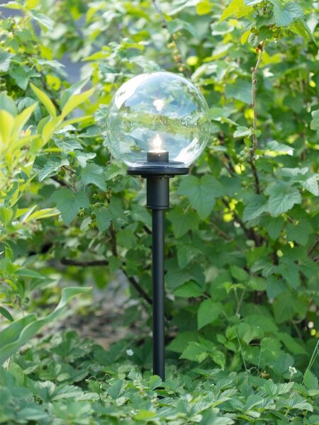 Markslöjd 107283 - Lampă LED de exterior GARDEN24 LED/3W/24V 81 cm IP44 negru/transparent