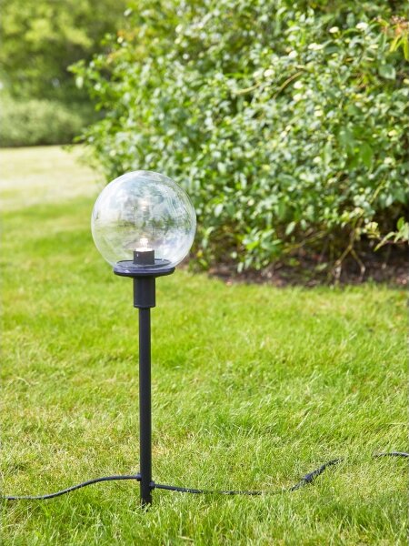 Markslöjd 107283 - Lampă LED de exterior GARDEN24 LED/3W/24V 81 cm IP44 negru/transparent