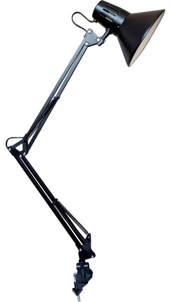 Osram - Lampă de birou cu clemă PANAN 1xE27/11W/230V neagră