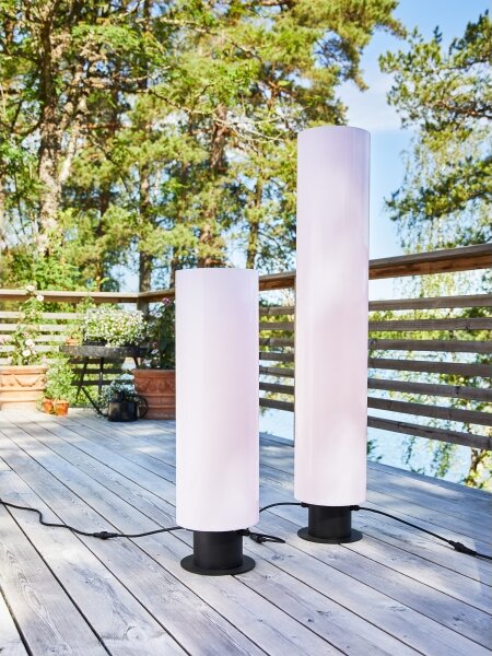 Markslöjd 107985 - Lampă LED de exterior GARDEN24 LED/12W/24V 70 cm IP44 negru