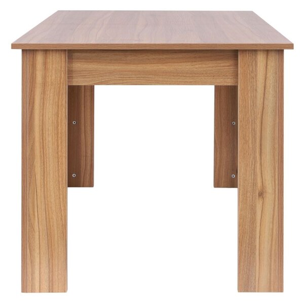Masă de dining extensibilă Palermo, nuc (120-160x80 cm)
