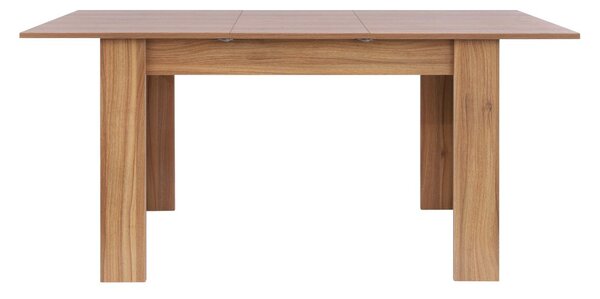 Masă de dining extensibilă Palermo, nuc (120-160x80 cm)