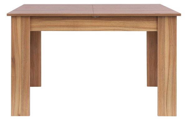 Masă de dining extensibilă Palermo, nuc (120-160x80 cm)