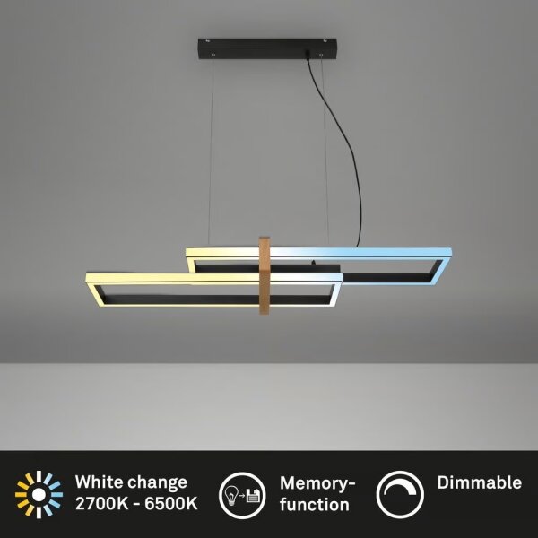 Briloner 4768015 - Lustră LED dimmabilă pe cablu LED/44W/230V 2700-6500K