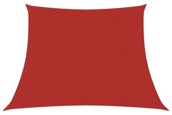 Pânză parasolar, roșu, 3/4x3 m, HDPE, 160 g/m²