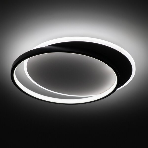 Brilagi - Corp de iluminat LED de tavan dimabil FLARE LED/48W/230V 3000-6000K + telecomandă