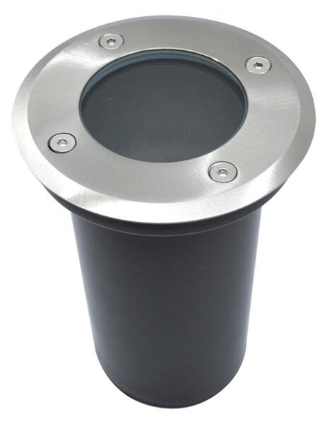 Corp de iluminat de exterior pentru căi de acces 1xGU10/35W/230V IP67 crom mat