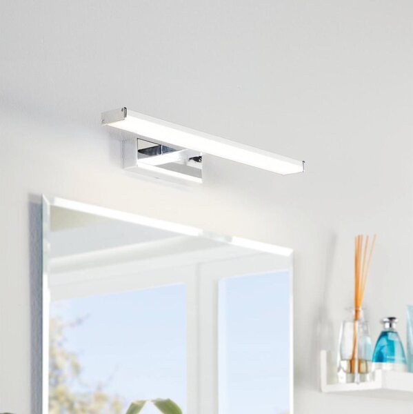 Aplică LED pentru oglindă de baie Eglo 79532 SARNOR 7,4W/230V 40 cm IP44 crom