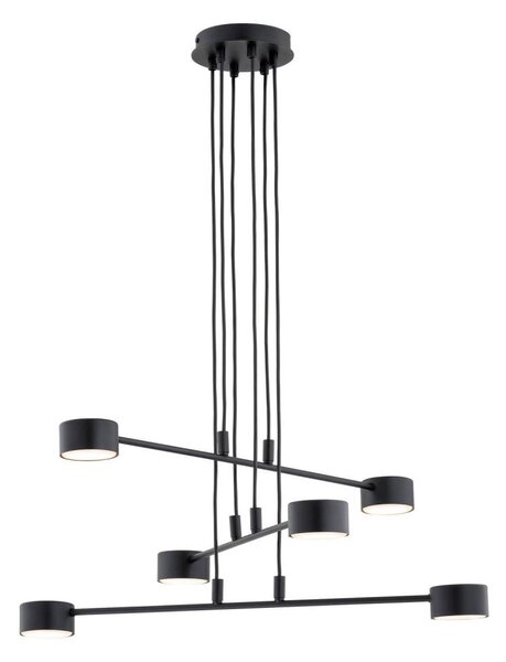 Lustră pe cablu MODUS 6xGX53/12W/230V negru