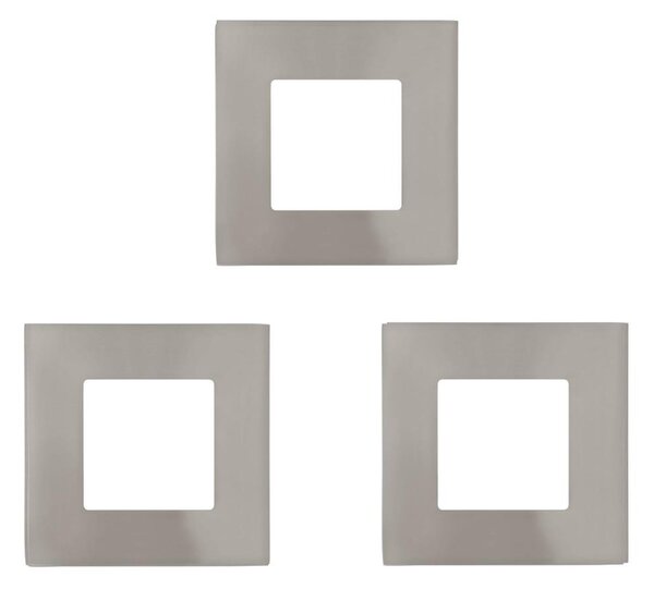 Eglo 94735 - Set 3x spot LED încastrat FUEVA LED/2,7W/230V