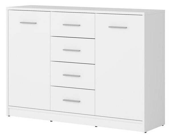 Comodă Nepo Plus 6 (alb) . 1098295