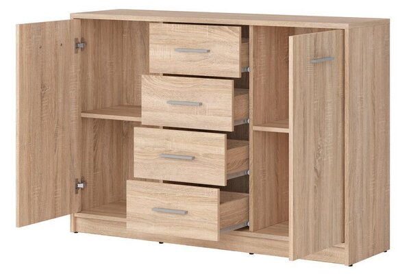 Comodă Nepo Plus 6 (stejar sonoma) . 1098301