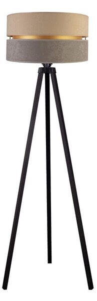 Lampadar Duolla DUO 1xE27/60W/230V d. 44 cm bej/gri/wenge