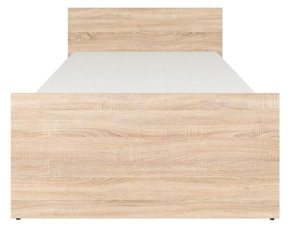 Pat de o persoană 90 cm Nepo Plus 11 (stejar sonoma) . 1098321
