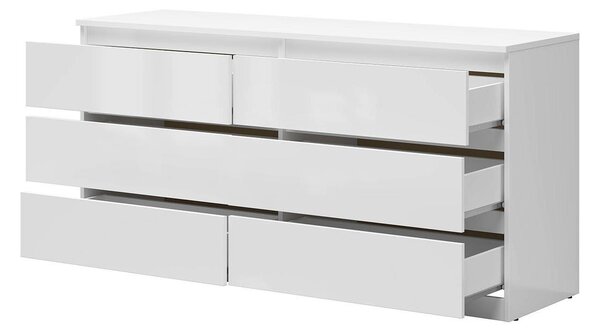 Comodă Tetrix 4 (alb lucios) . 1098482