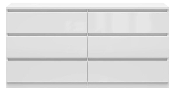 Comodă Tetrix 4 (alb lucios) . 1098482