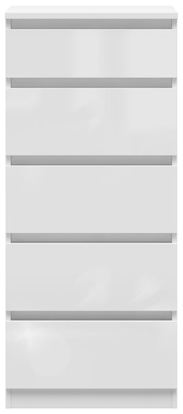 Comodă Tetrix 3 (alb lucios) . 1098481