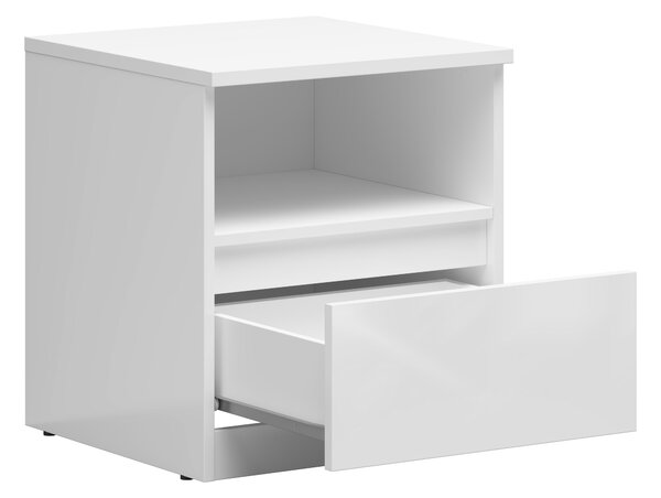 Noptieră Tetrix 1 (alb lucios). 1098537