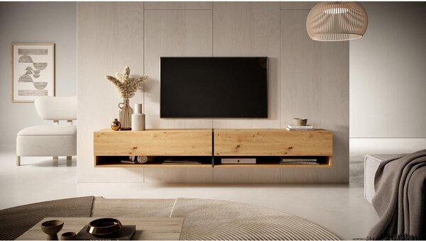 Masă TV Myrtha 200 (stejar artisan). Promo -20%. 1098779