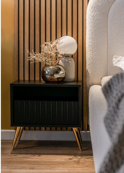 Noptieră Biel B3 (negru + auriu). Promo -21%. 1098852
