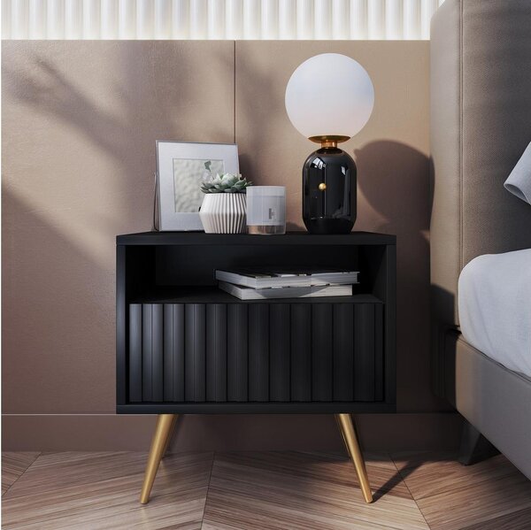 Noptieră Biel B3 (negru + auriu). Promo -21%. 1098852