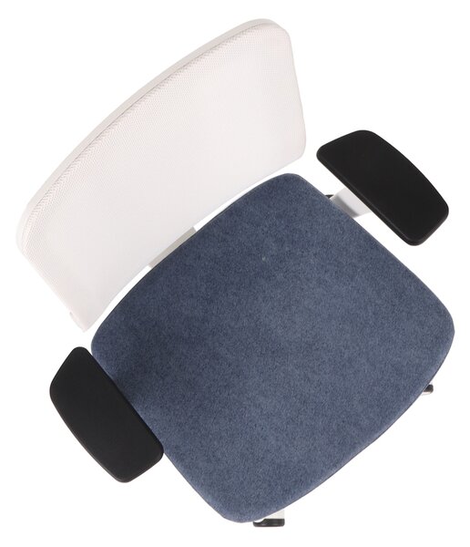 Scaun de birou pentru copii ErgoJunior WS White
