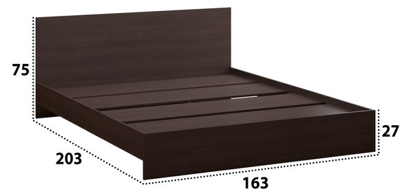 Pat fix Promo, 160x200 cm, Wenge