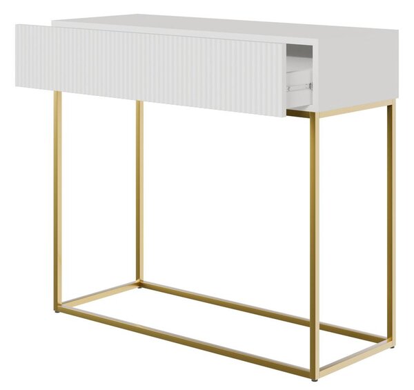 Măsuță consolă Vertigo V4 (alb + auriu). Promo -17%. 1098987