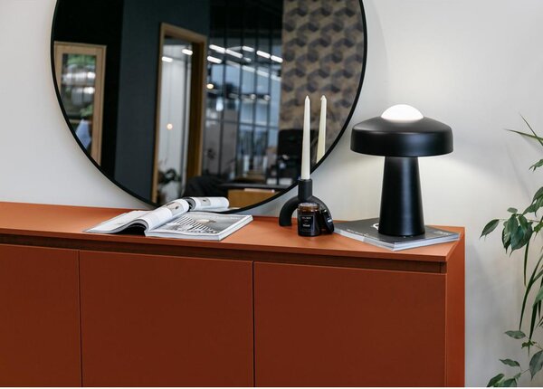 Dulap Bennasi B3 (roșu cărămiziu + negru). Promo -15%. 1099035