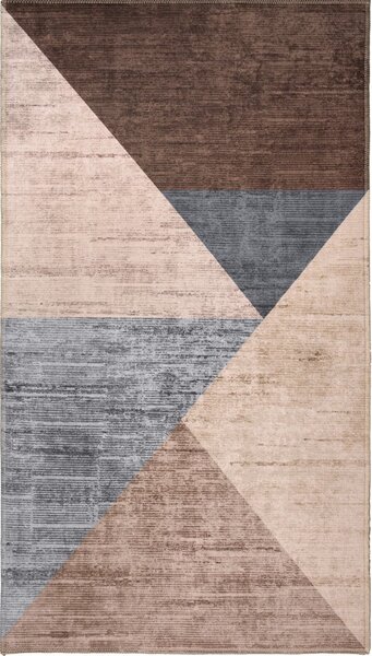 Covor maro/bej lavabil 150x80 cm - Vitaus