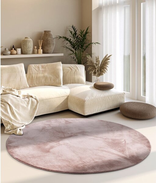 Covor roz prăfuit rotund ø 160 cm Leon – Villeroy&Boch