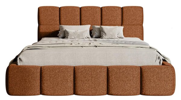 Pat matrimonial 180 cm Cirsten 180B (cu somieră) (cupru). Promo -16%. 1099493
