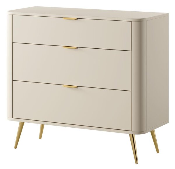 Comodă Ovenia O5 (bej). Promo -20%. 1099604