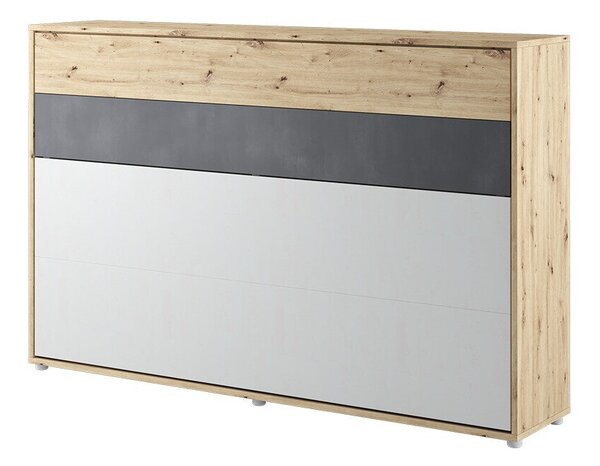 Pat rabatabil Concept Pro Lenart IISingle, Gri deschis, 120x200, PAL laminat, Somiera patSomiera pat, 15x21x14cm