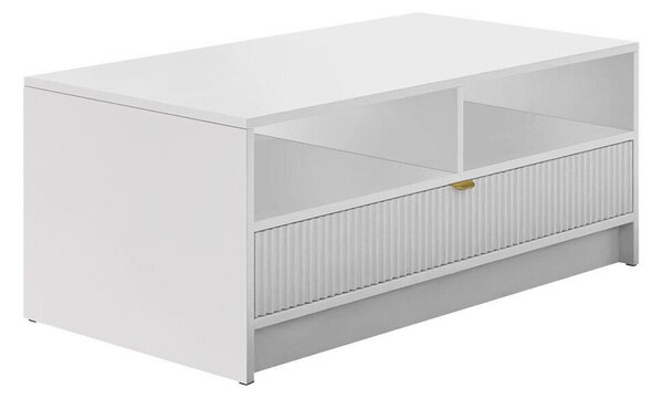 Măsuță de cafea Comfivo Papilio, Alb, MDF, 40x50x100cm, 29.5 kg
