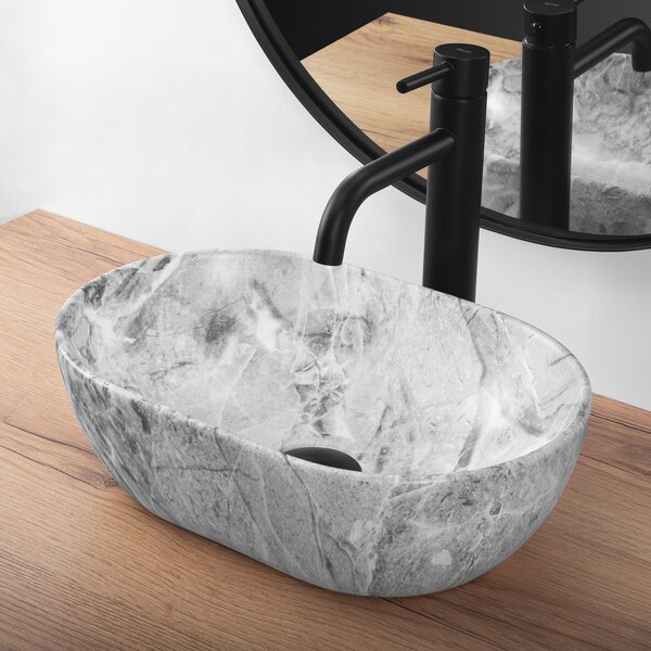 Lavoar pe blat Rea AMELIA MINI STONE MATT