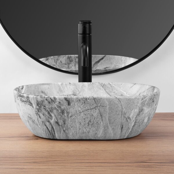 Lavoar pe blat Rea AMELIA MINI STONE MATT
