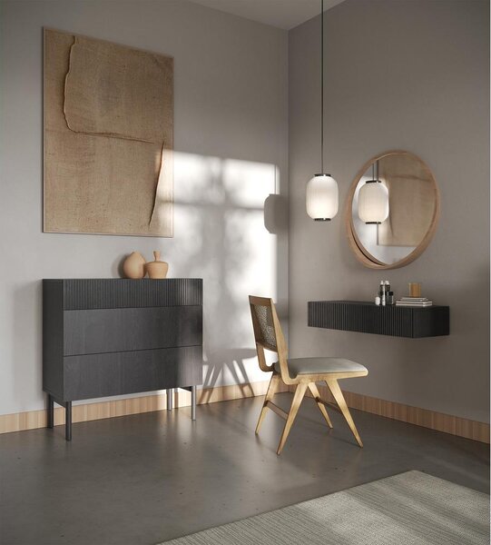 Măsuță consolă Noelia N2 (arin negru portland). Promo -21%. 1100495