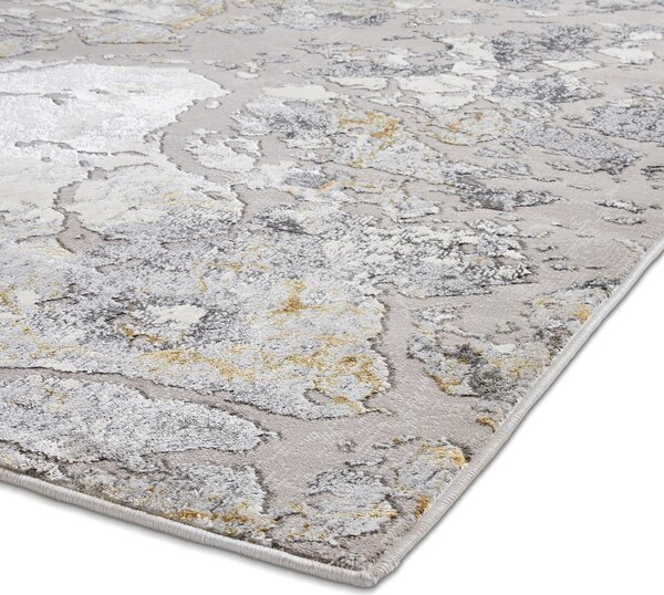 Covor gri/auriu 170x120 cm Apollo - Think Rugs